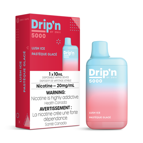 Drip'n 5000 Disposable by Envi - Lush Ice