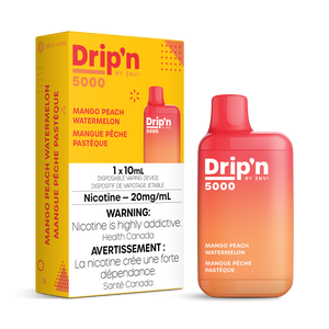 Drip'n 5000 Disposable by Envi - Mango Peach Watermelon