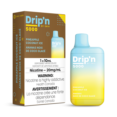 Drip'n 5000 Disposable by Envi - Pineapple Coconut Ice