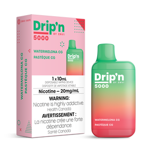 Drip'n 5000 Disposable by Envi - Watermelona CG