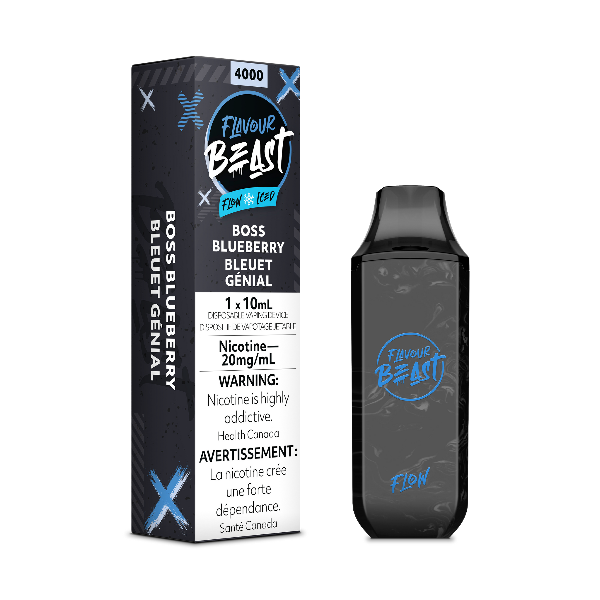 Flavour Beast Flow - Boss Blueberry Iced