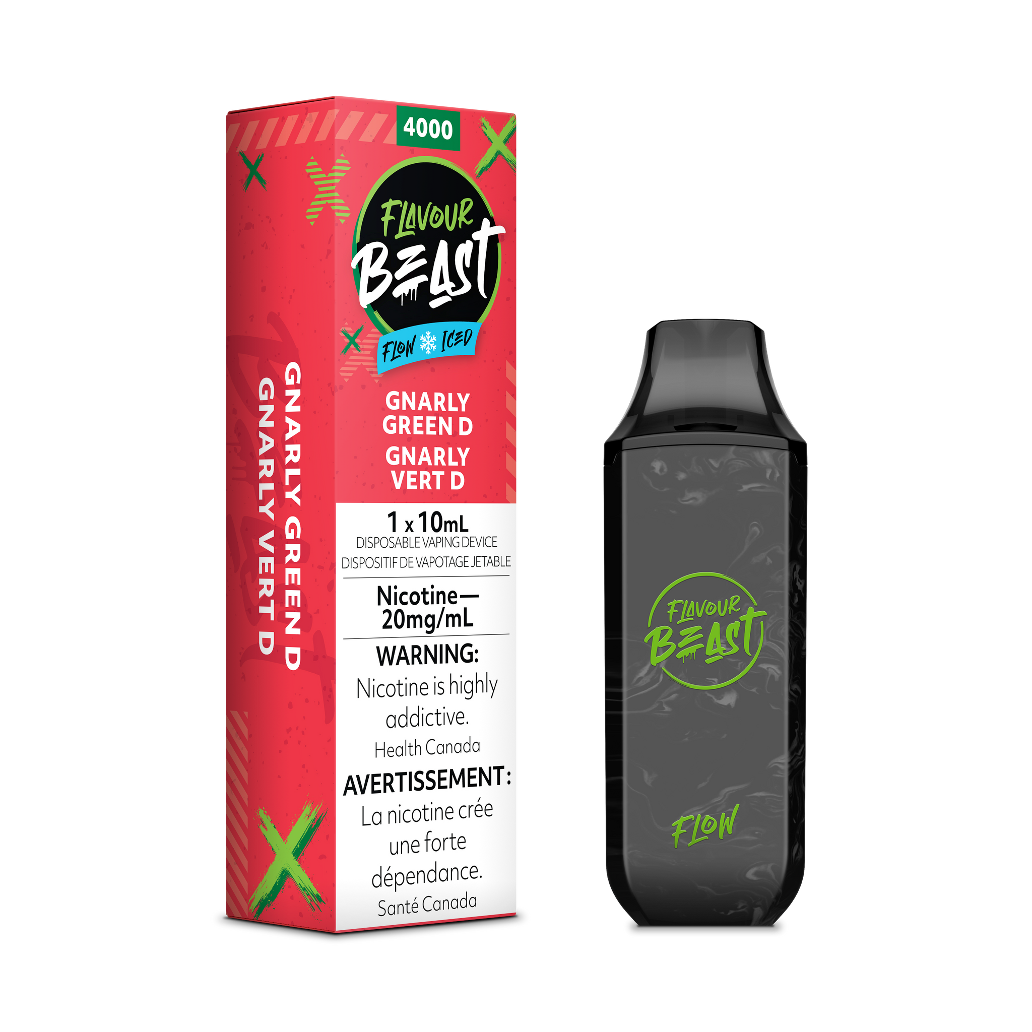 Flavour Beast Flow - Green Dew (Gnarly Green D)