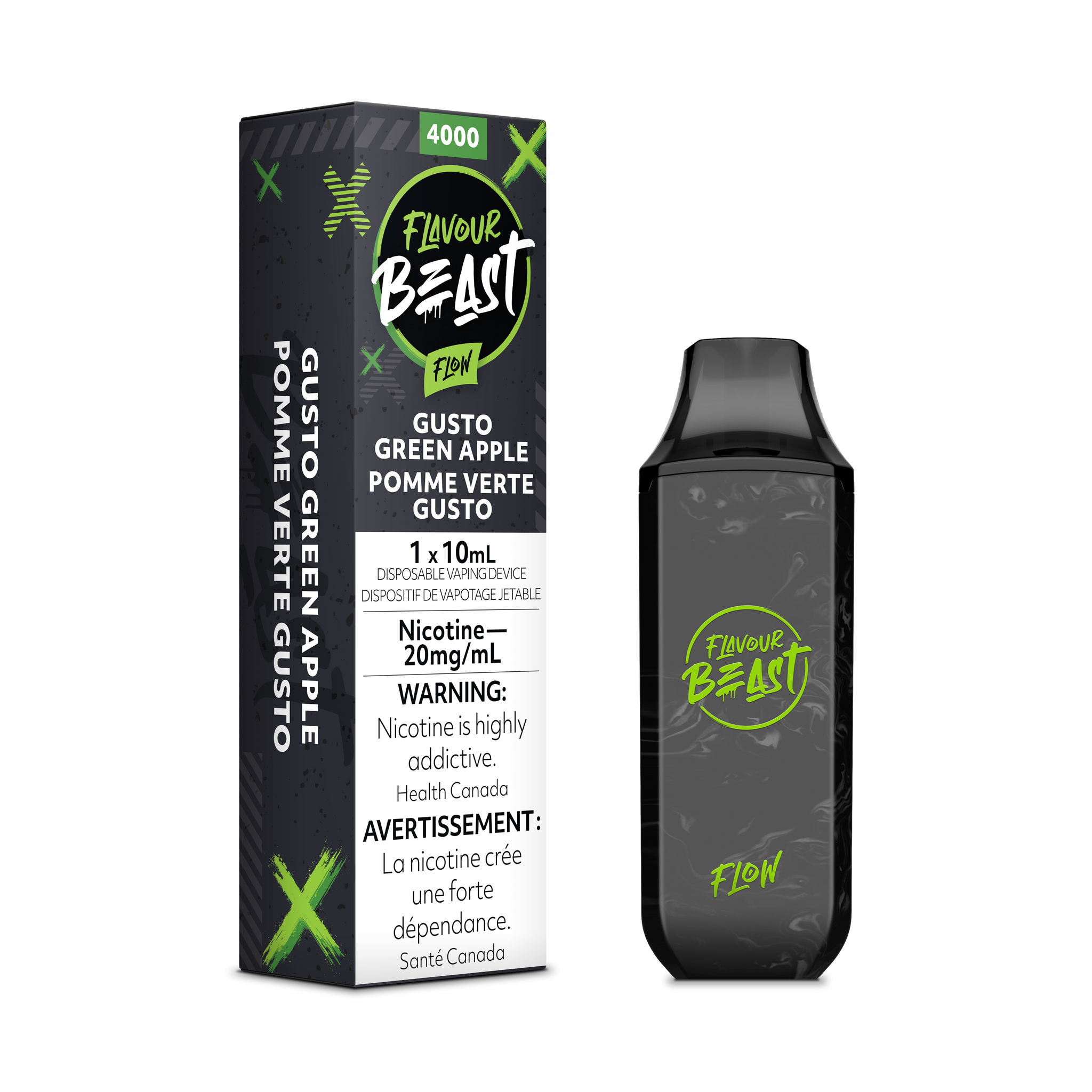 Flavour Beast Flow - Gusto Green Apple