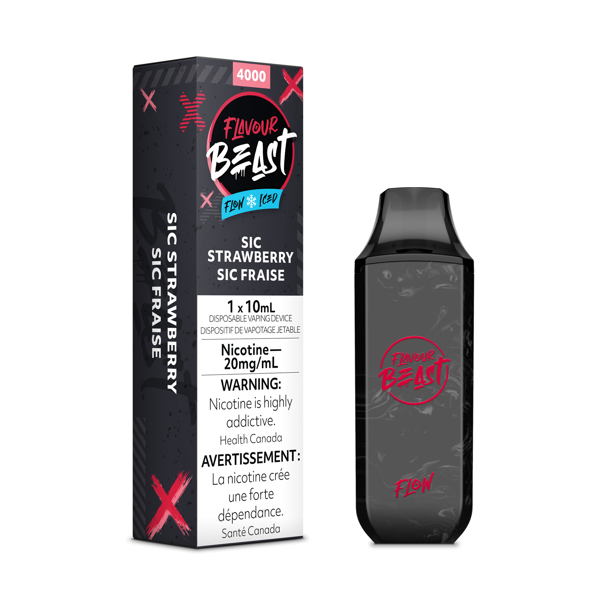 Flavour Beast Flow - Sic Strawberry