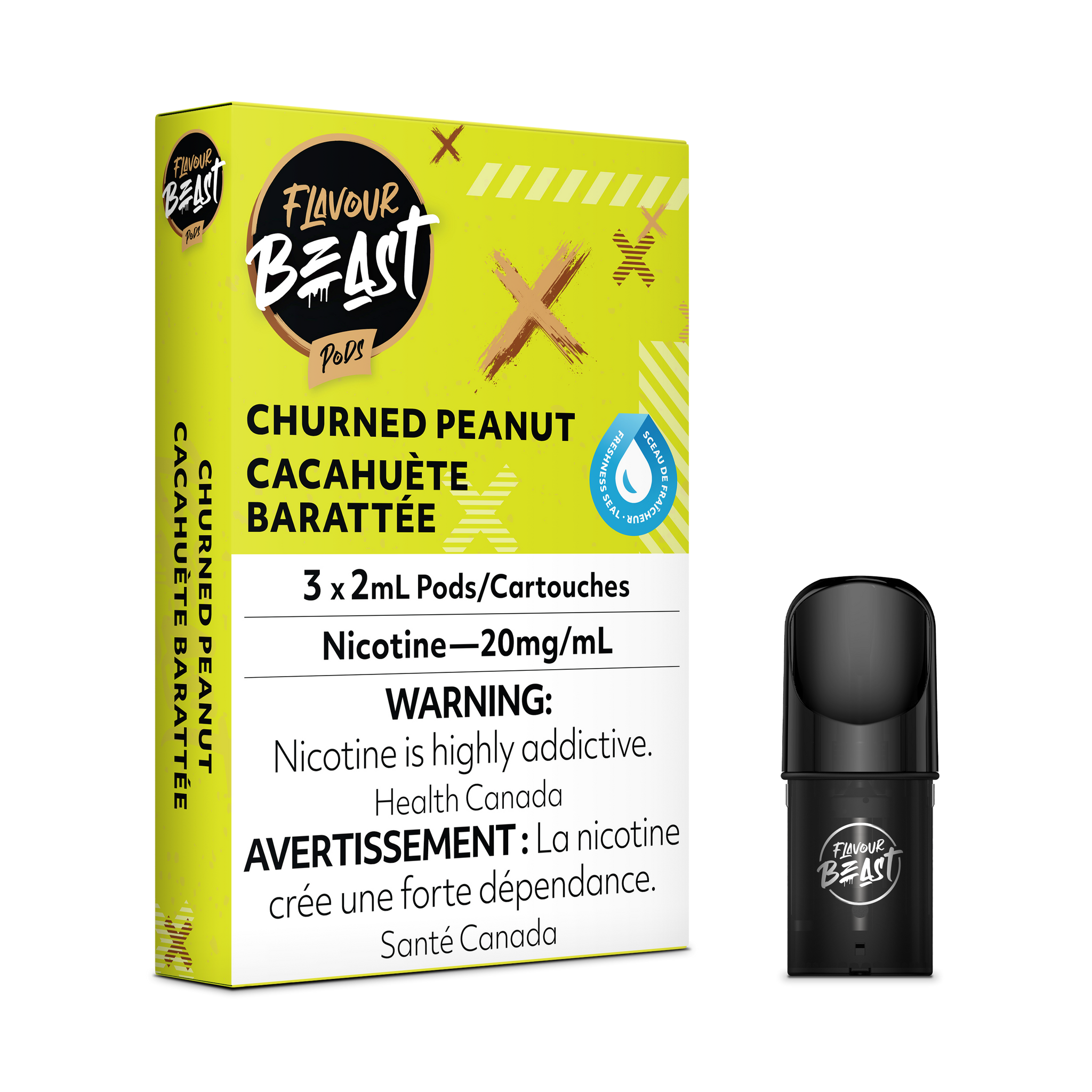 Flavour Beast Pod Pack - Churned Peanut