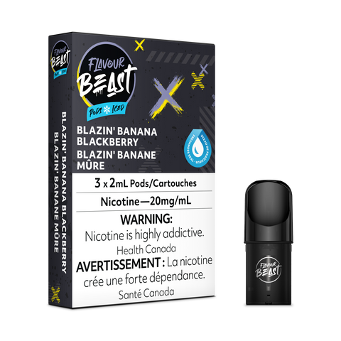 Flavour Beast Pod Pack - Blazin' Banana Blackberry