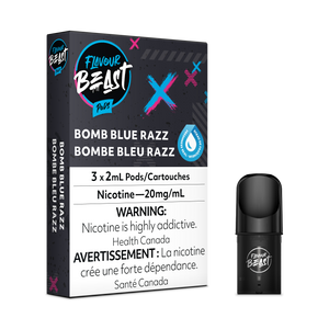 Flavour Beast Pod Pack - Bomb Blue Razz