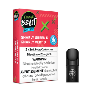 Flavour Beast Pod Pack - Gnarly Green D