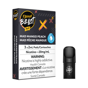 Flavour Beast Pod Pack - Mad Mango Peach