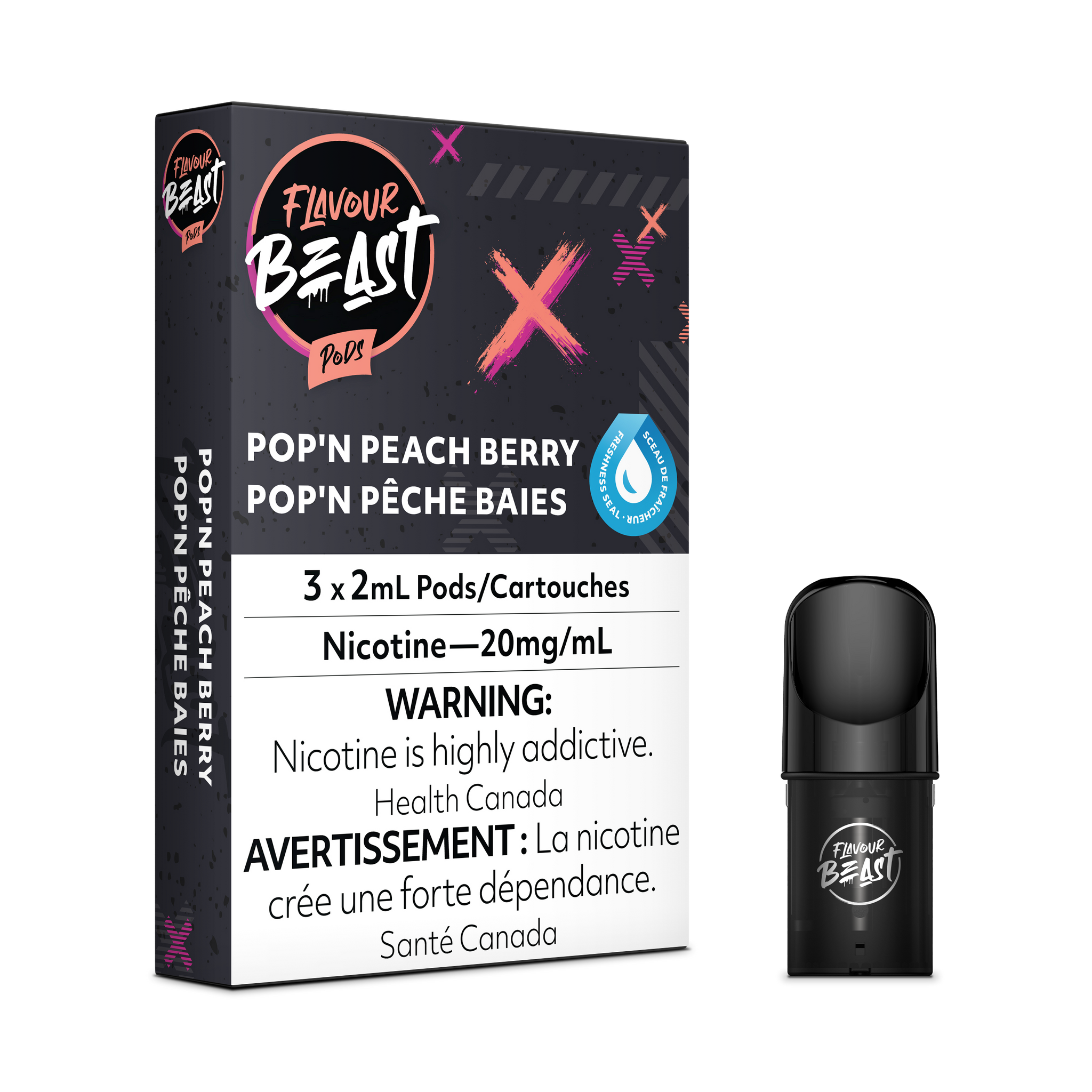 Flavour Beast Pod Pack - Packin' Peach Berry
