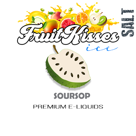Fruit Kisses Salt - Soursop (Guanábana) ICE