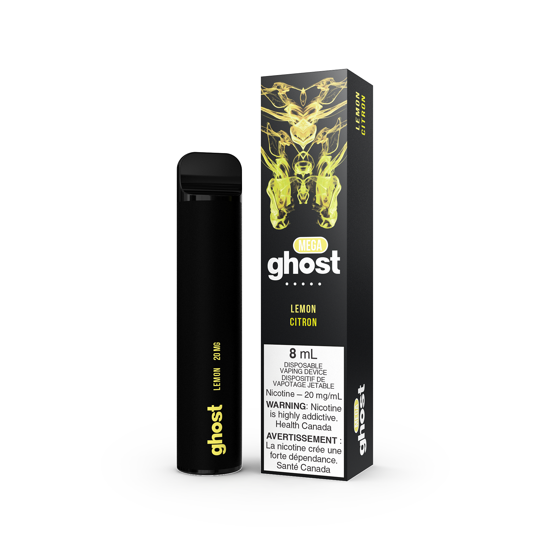 GHOST MEGA DISPOSABLE - LEMON
