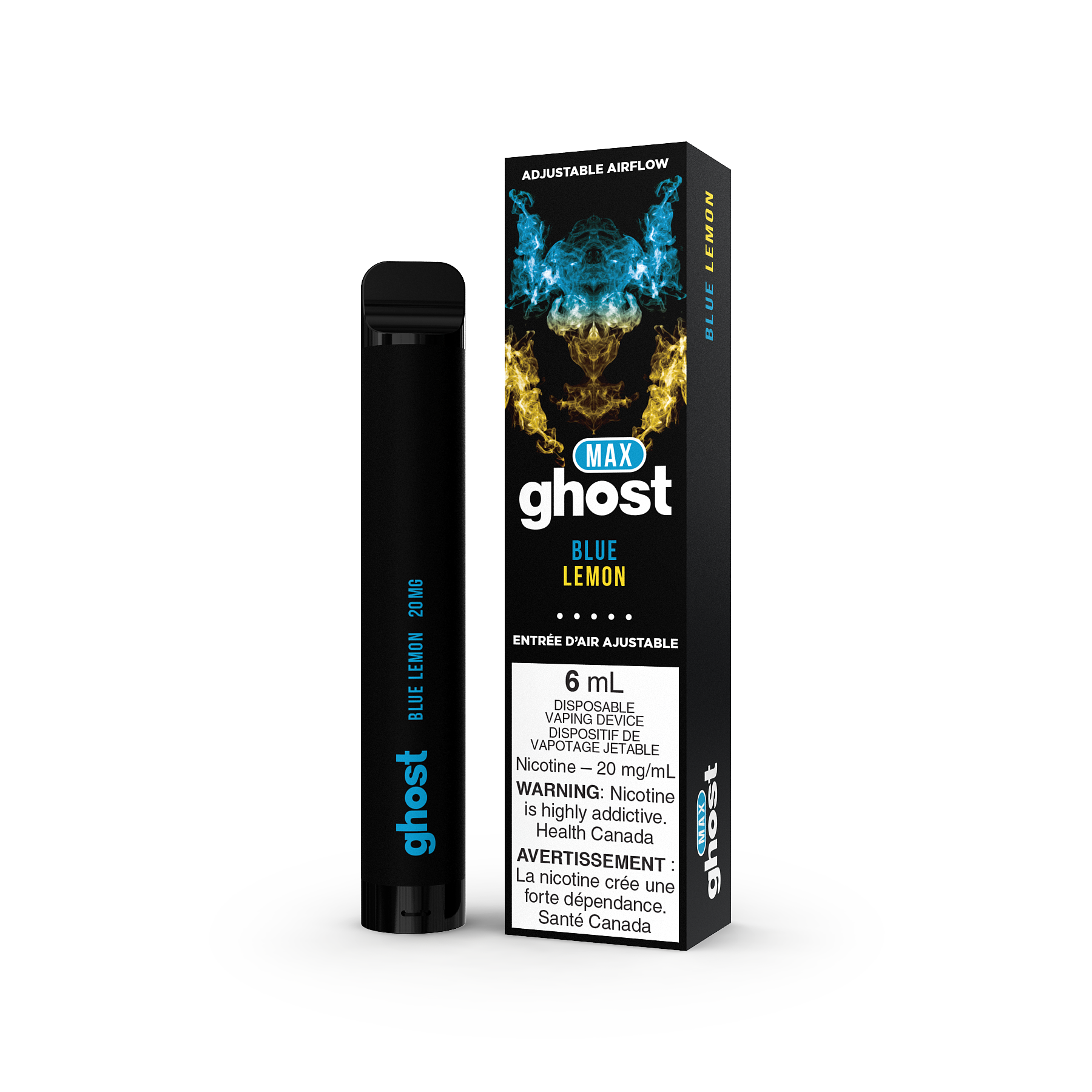 GHOST MAX DISPOSABLE - BLUE LEMON