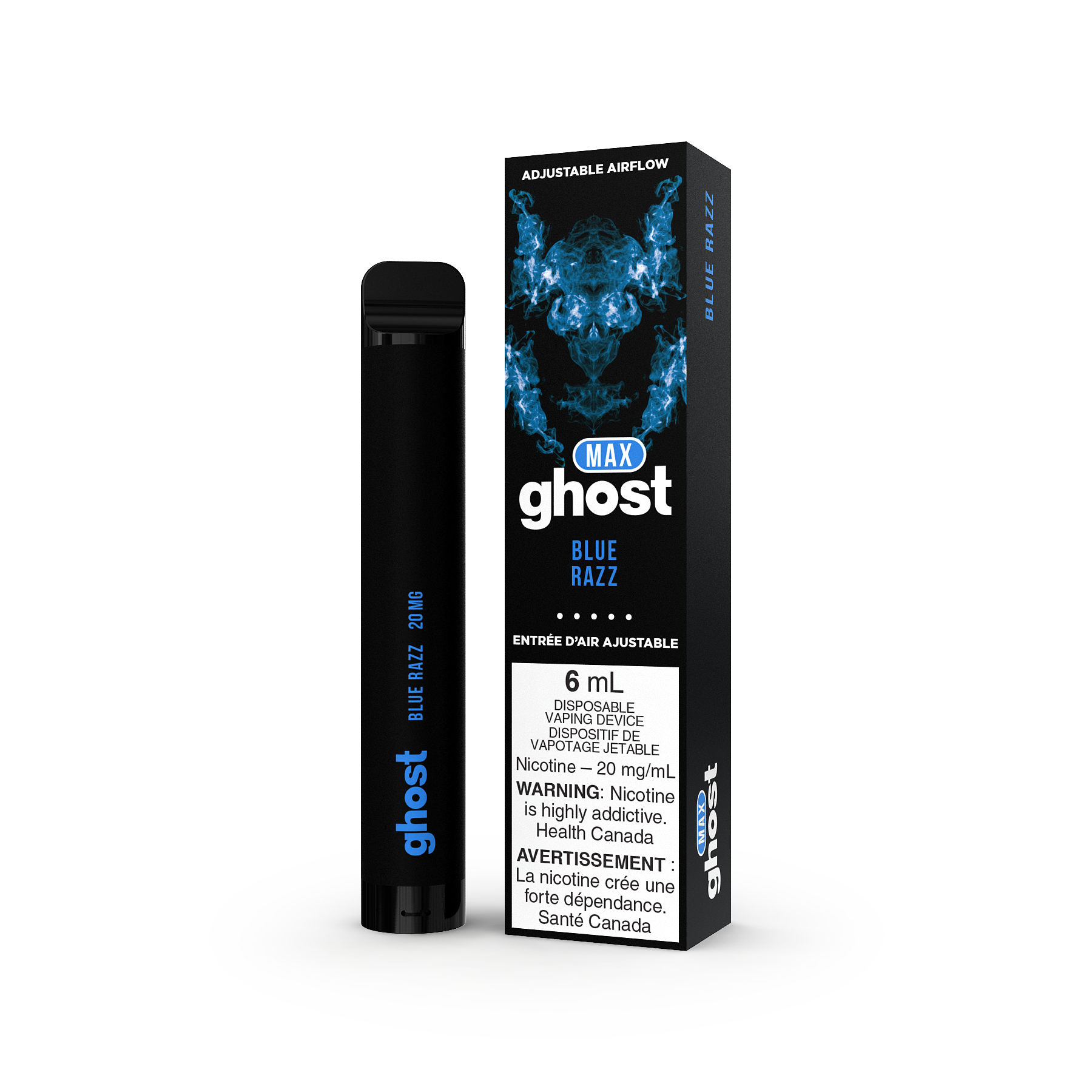 GHOST MAX DISPOSABLE - BLUE RAZZ