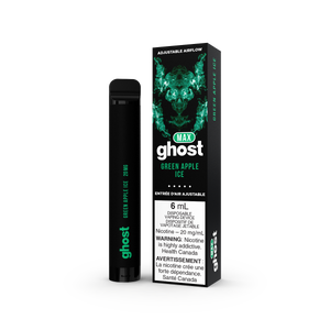 GHOST MAX DISPOSABLE - GREEN APPLE ICE