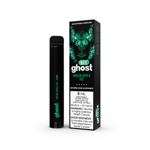 GHOST MAX DISPOSABLE - GREEN APPLE ICE