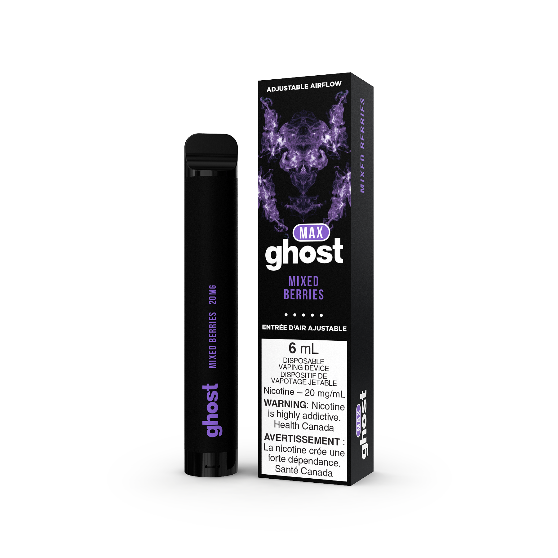 GHOST MAX DISPOSABLE - MIXED BERRIES