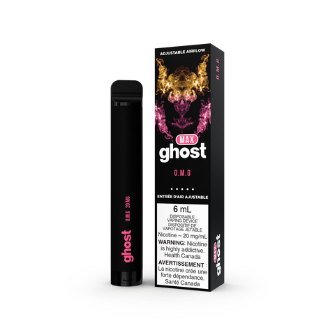 GHOST MAX DISPOSABLE - ORANGE MANGO GUAVA (OMG)