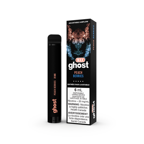 GHOST MAX DISPOSABLE - PEACH BERRIES