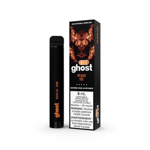 GHOST MAX DISPOSABLE - PEACH ICE