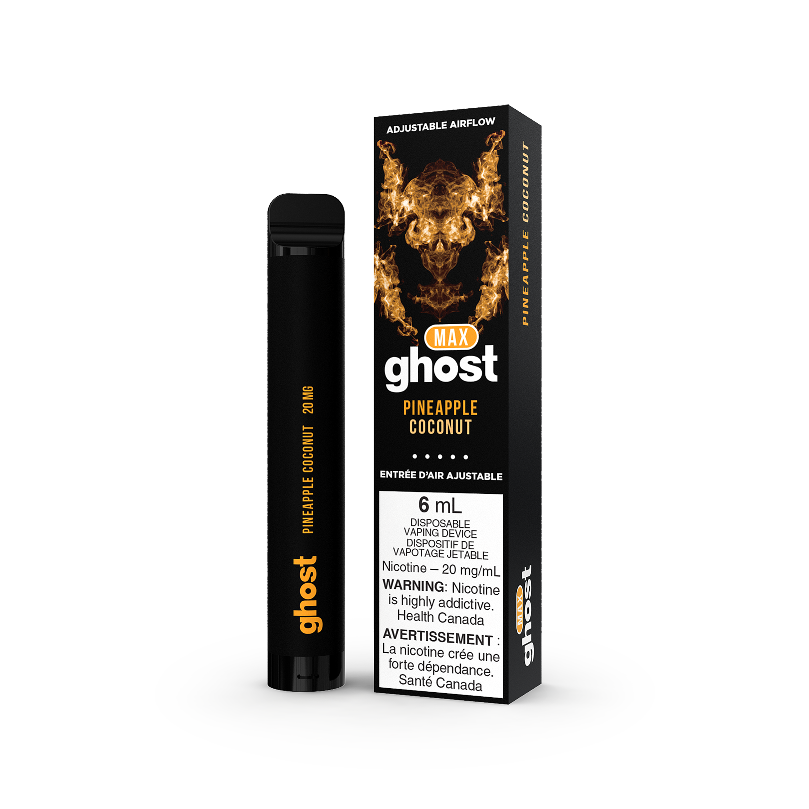 GHOST MAX DISPOSABLE - PINEAPPLE COCONUT
