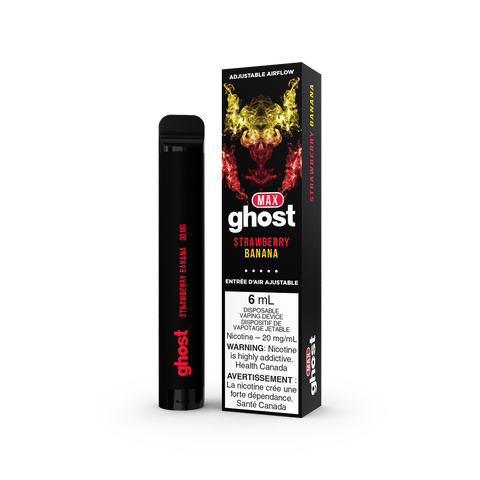 GHOST MAX DISPOSABLE - STRAWBERRY BANANA