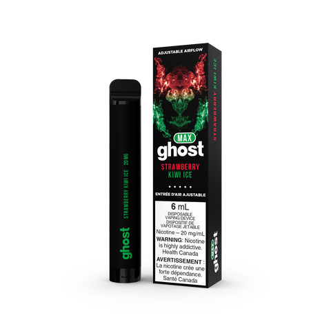 GHOST MAX DISPOSABLE - STRAWBERRY KIWI ICE