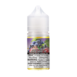 RUFPUF E-Liquids - Groovy Grape Peach Cherry Ice