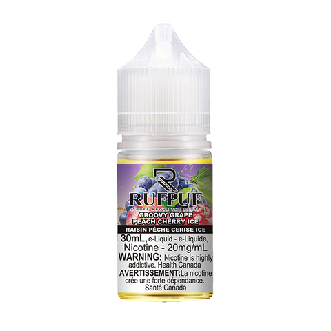 RUFPUF E-Liquids - Groovy Grape Peach Cherry Ice