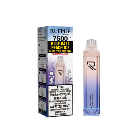 RufPuf Blue Razz Peach Ice