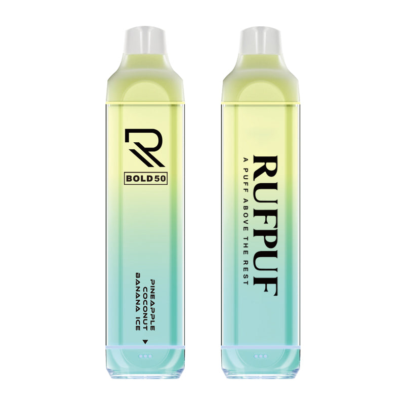RUFPUF 7500 - PINEAPPLE COCONUT BANANA ICE