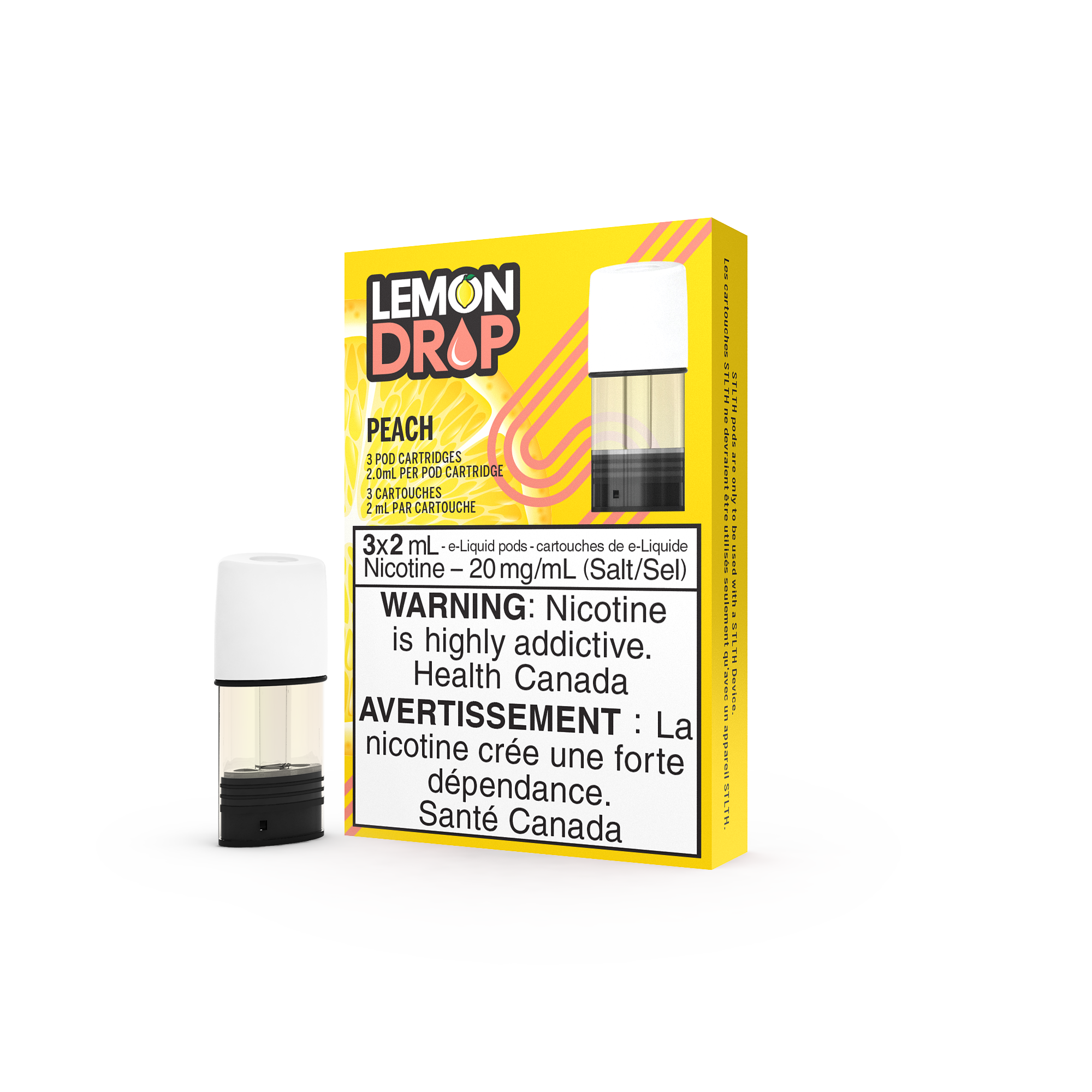 STLTH Pods - Lemon Drop Peach