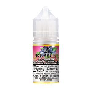 RUFPUF E-Liquids - Lit Strawberry Raspberry Blueberry Ice