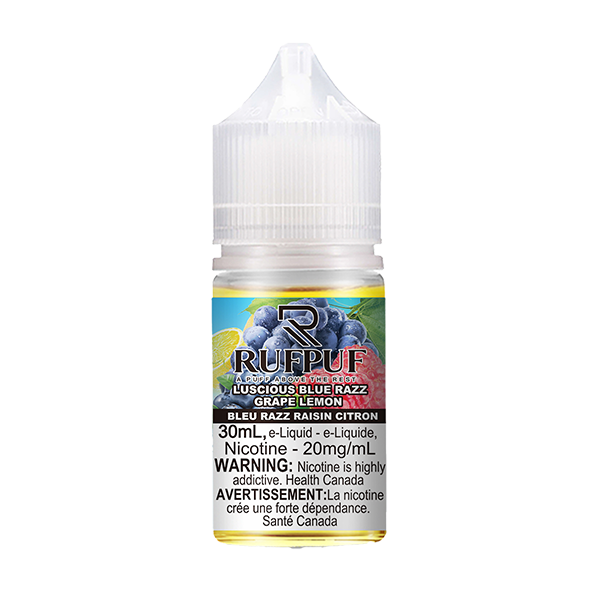 RUFPUF E-Liquids - Luscious Blue Razz Grape Lemon