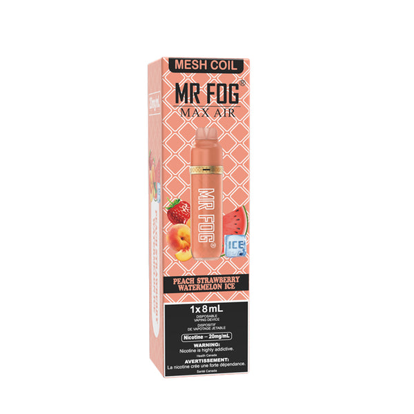 Mr. Fog MAX AIR - Peach Strawberry Watermelon Ice