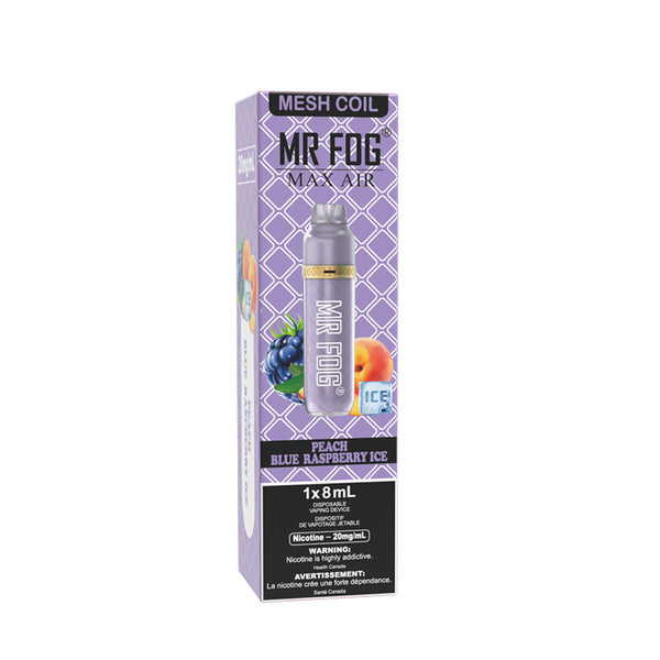 Mr. Fog MAX AIR - Peach Blue Raspberry Ice