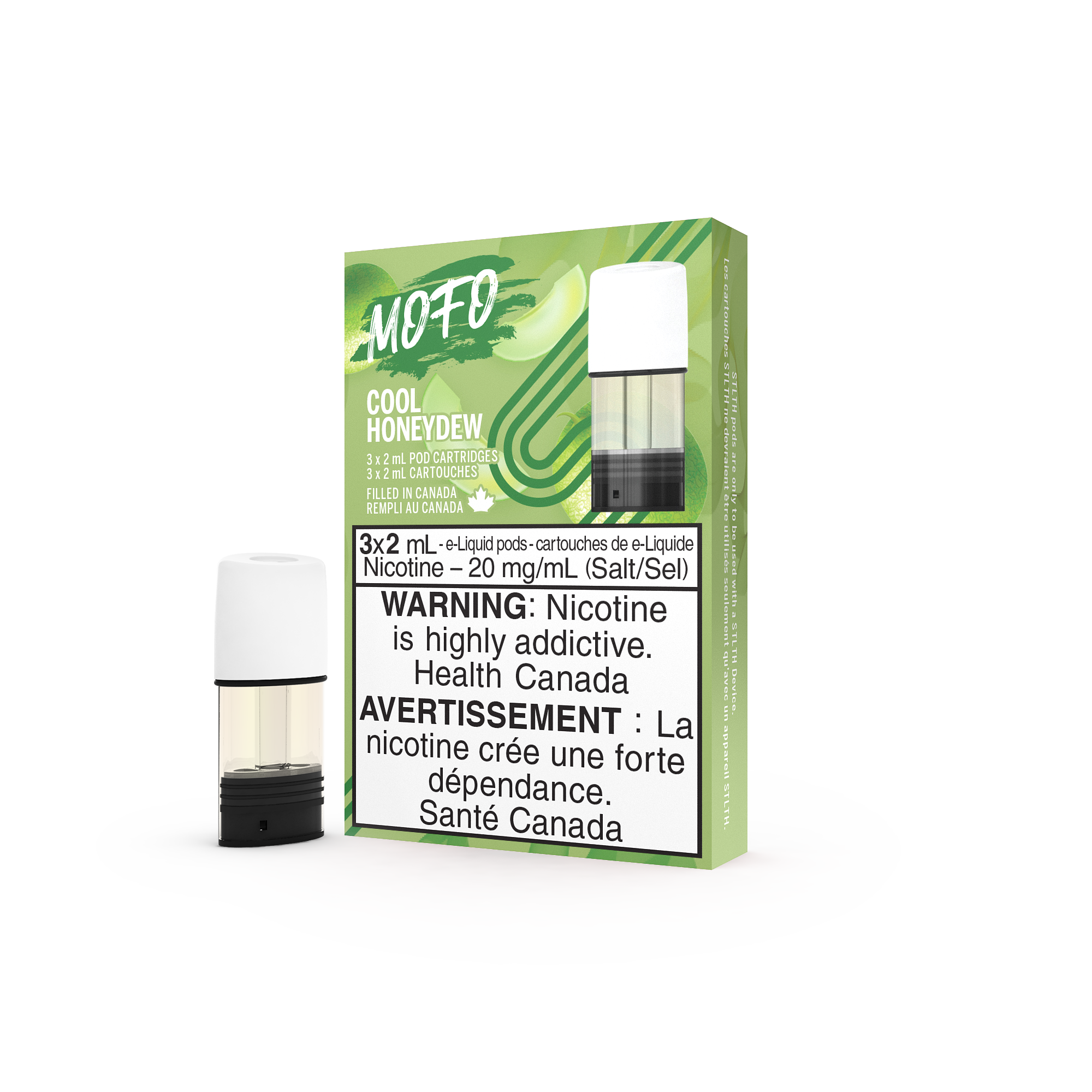 STLTH Pods - MOFO COOL HONEYDEW