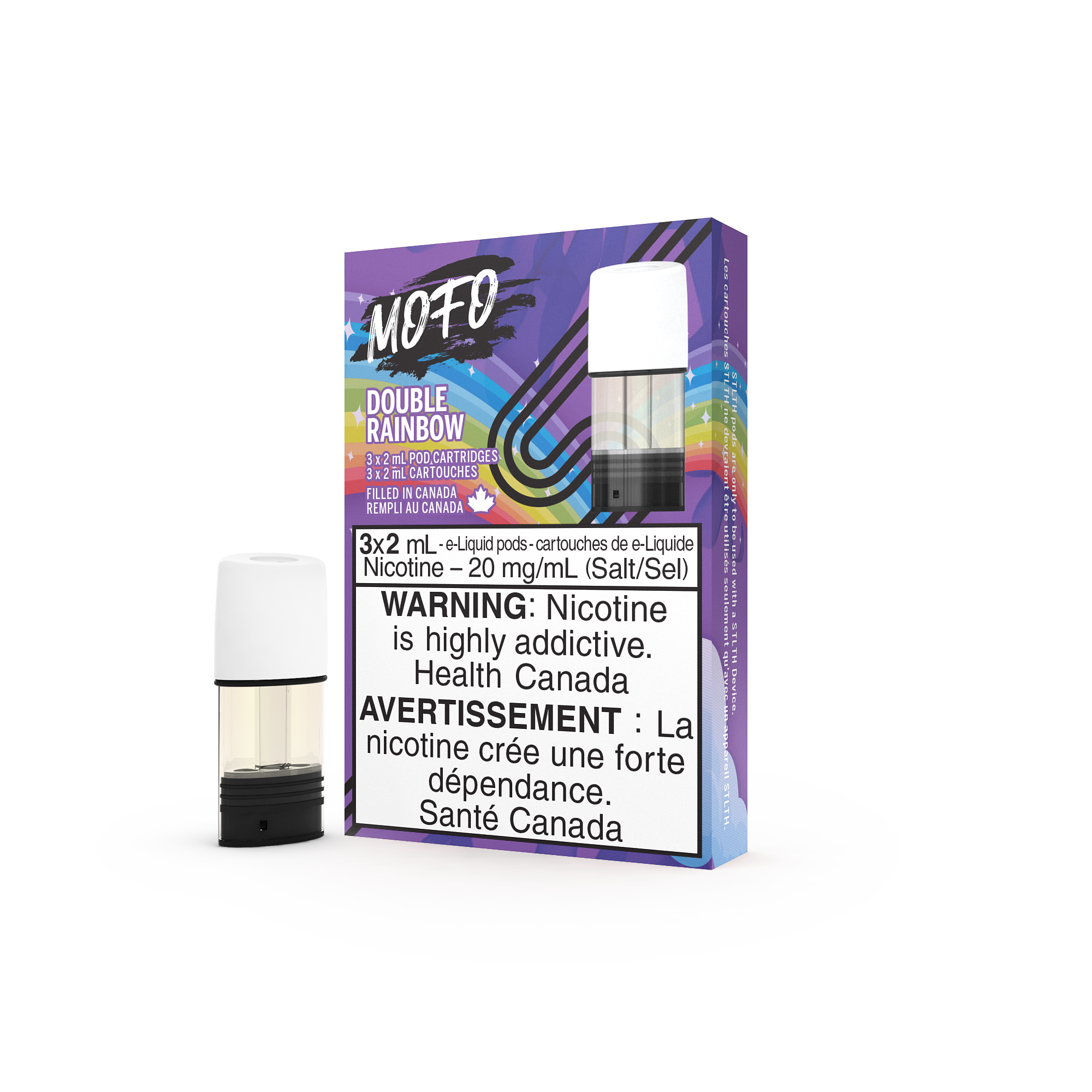 STLTH Pods - MOFO DOUBLE RAINBOW