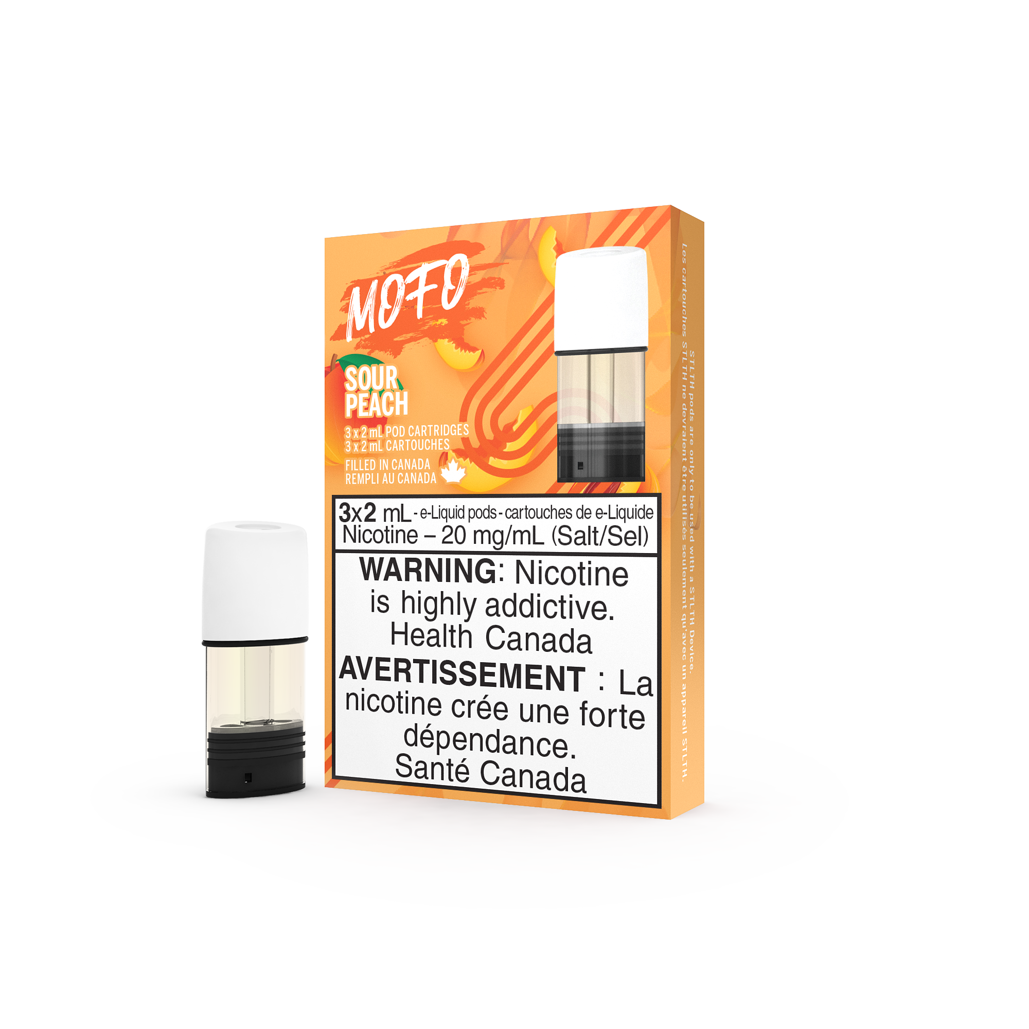 STLTH Pods - MOFO SOUR PEACH