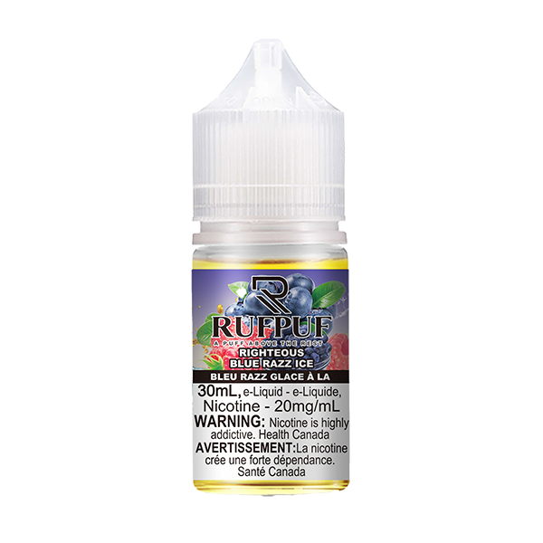 RUFPUF E-Liquids - Righteous Blue Razz Ice