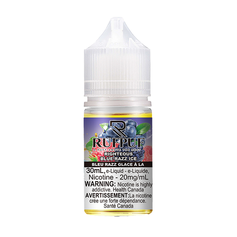 RUFPUF E-Liquids - Righteous Blue Razz Ice