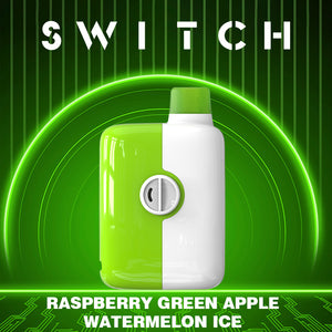 Mr. Fog Switch - Green Apple Raspberry Watermelon Ice