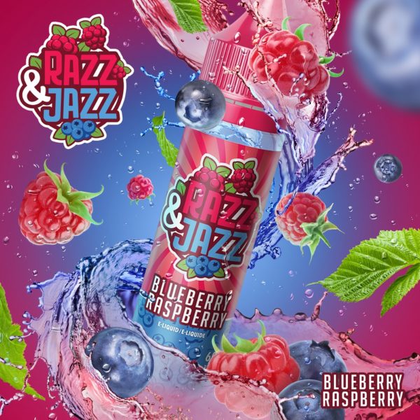 Razz and Jazz Salts: Blueberry Raspberry