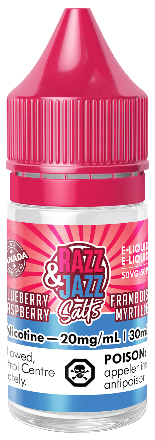 Razz and Jazz Salts: Blueberry Raspberry