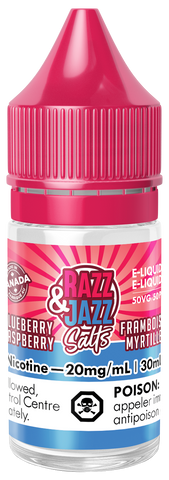 Razz and Jazz Salts: Blueberry Raspberry