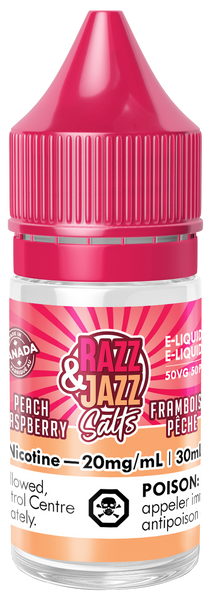 Razz and Jazz Salts: Peach Raspberry