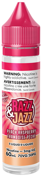 Razz and Jazz: Peach Raspberry
