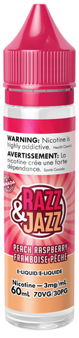 Razz and Jazz: Peach Raspberry