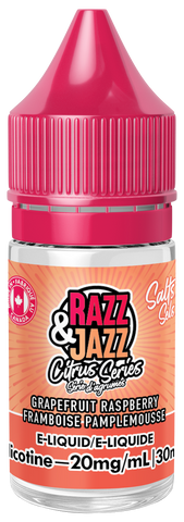 Razz and Jazz Salts: Grapefruit Raspberry