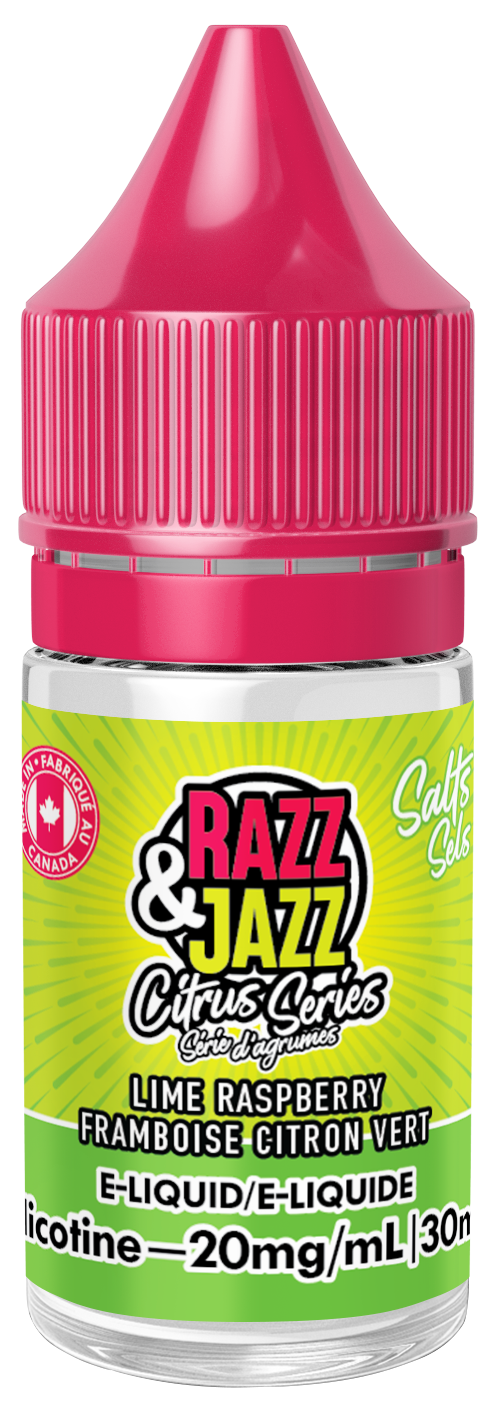 Razz and Jazz Salts: Lime Raspberry